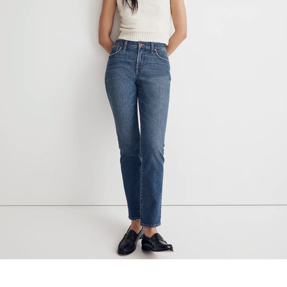 NWT Madewell The Perfect Vintage Straight Leg Jeans